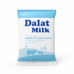 Sữa Tiệt Trùng Không Đường 220ml Dalat Milk