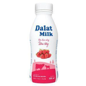 Sữa Chua Uống Dâu Tây 500ml Dalat Milk