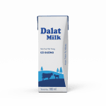 Sữa Tiệt Trùng Có Đường 180ml Dalat Milk