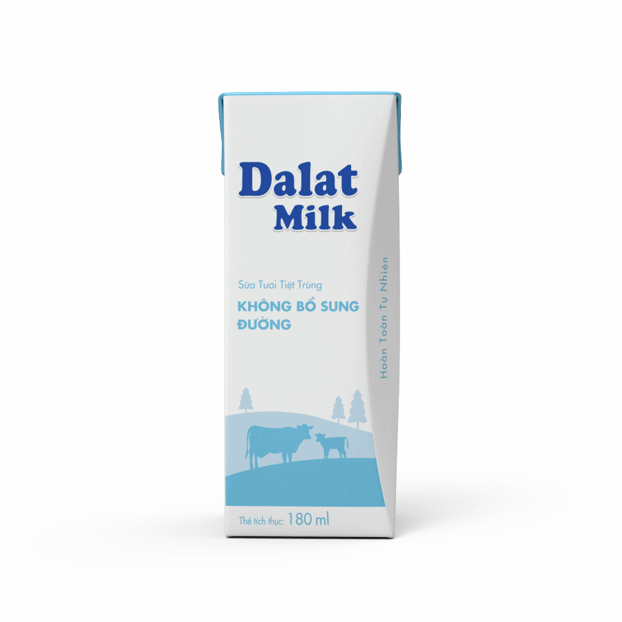 Sữa tươi tiệt trùng vị tự nhiên dalatmilk 180ml.png Sữa Tiệt Trùng Không Đường 180ml Dalat Milk