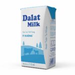 Sữa Tiệt Trùng Ít Đường 110ml Dalat Milk